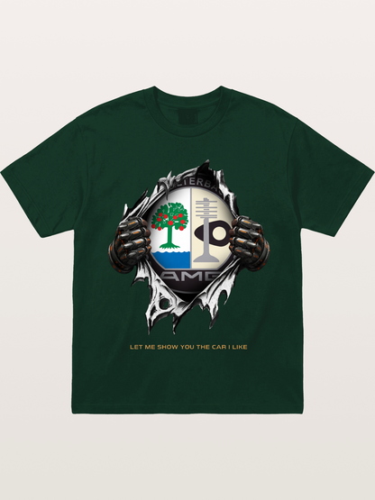 AMG Affalterbach Crest Tear Through Gildan T-shirt