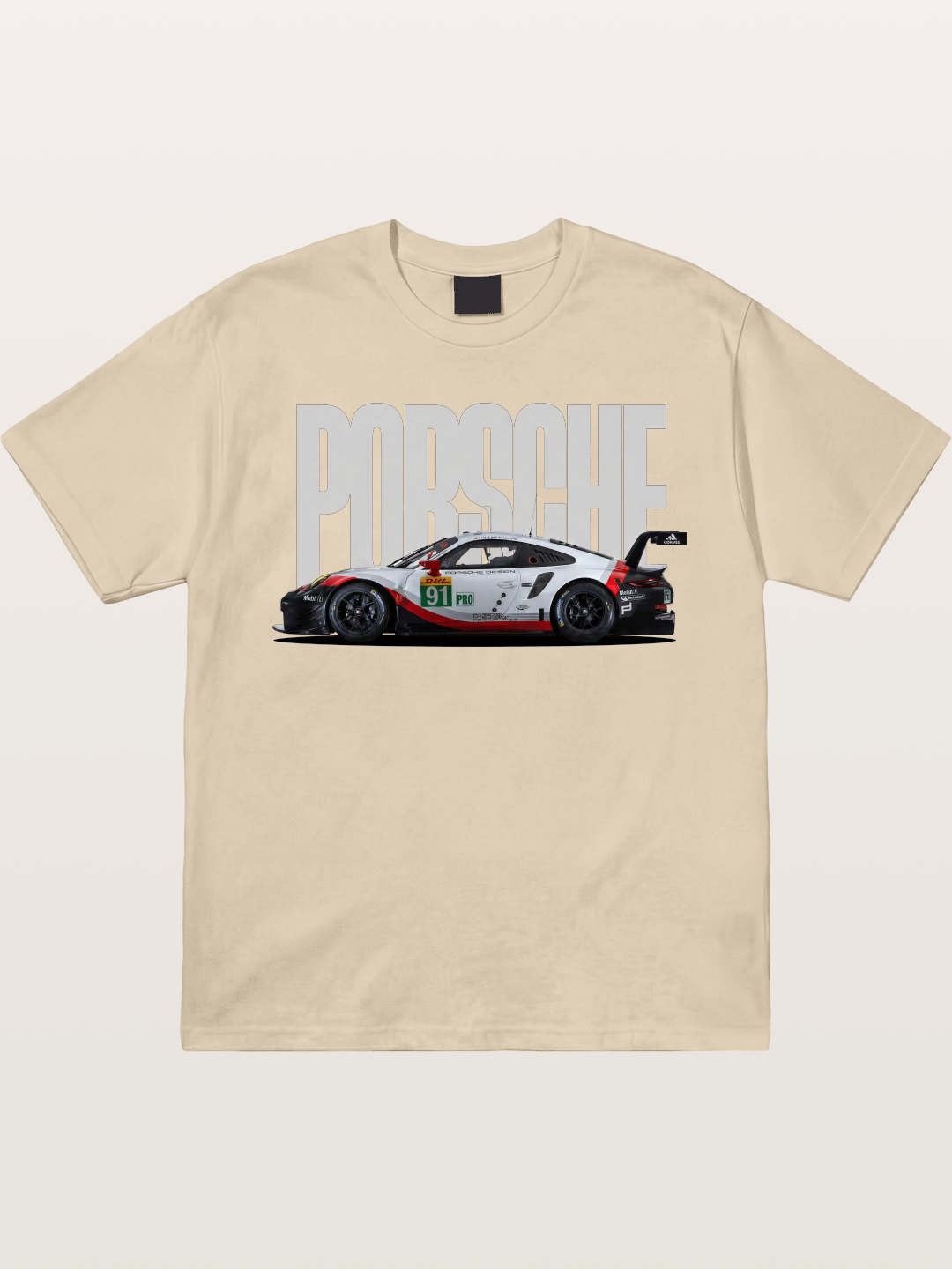 Porsche 911 Race Livery Poster Gildan T-shirt