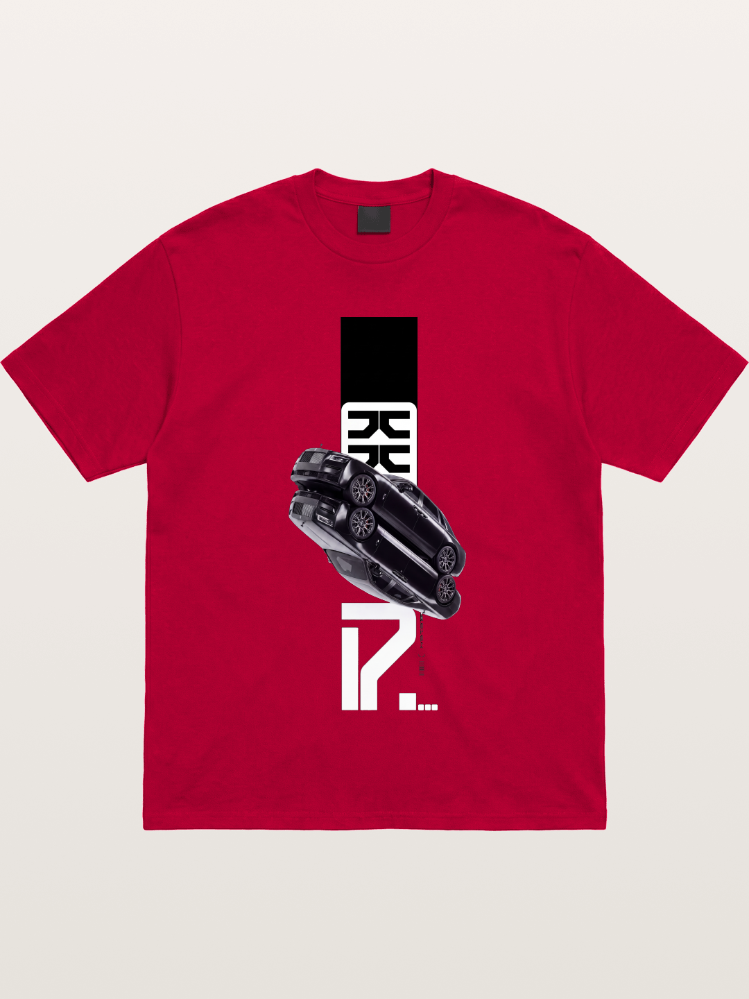 Black Rolls Royce Abstract Art Gildan T-shirt