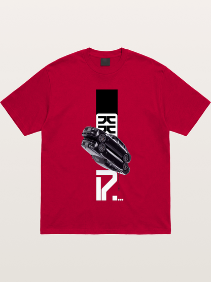 Black Rolls Royce Abstract Art Gildan T-shirt