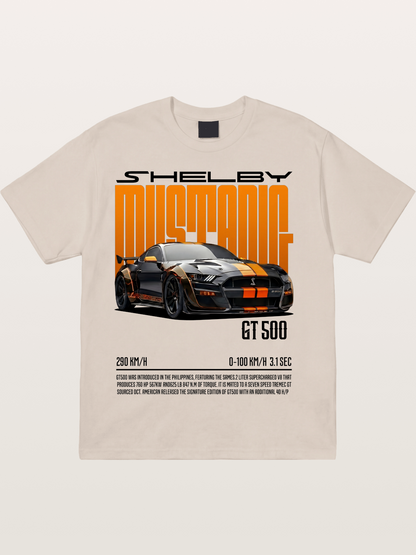 Shelby Mustang GT500 Art Cotton T-shirt