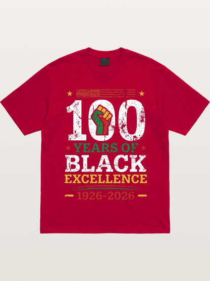 Juneteenth Centennial Excellence Tribute Gildan T-shirt
