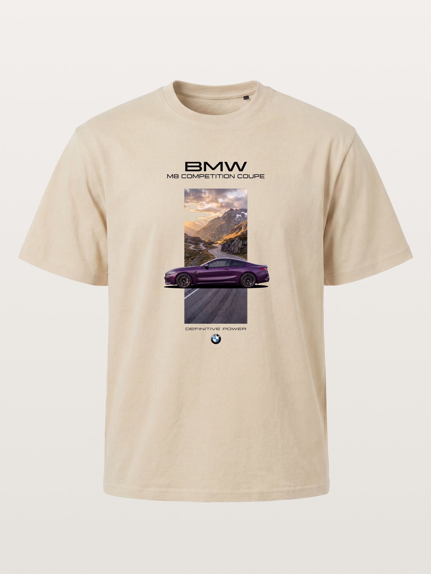 BMW M8 Mountain Road Artwork Gildan T-shirt