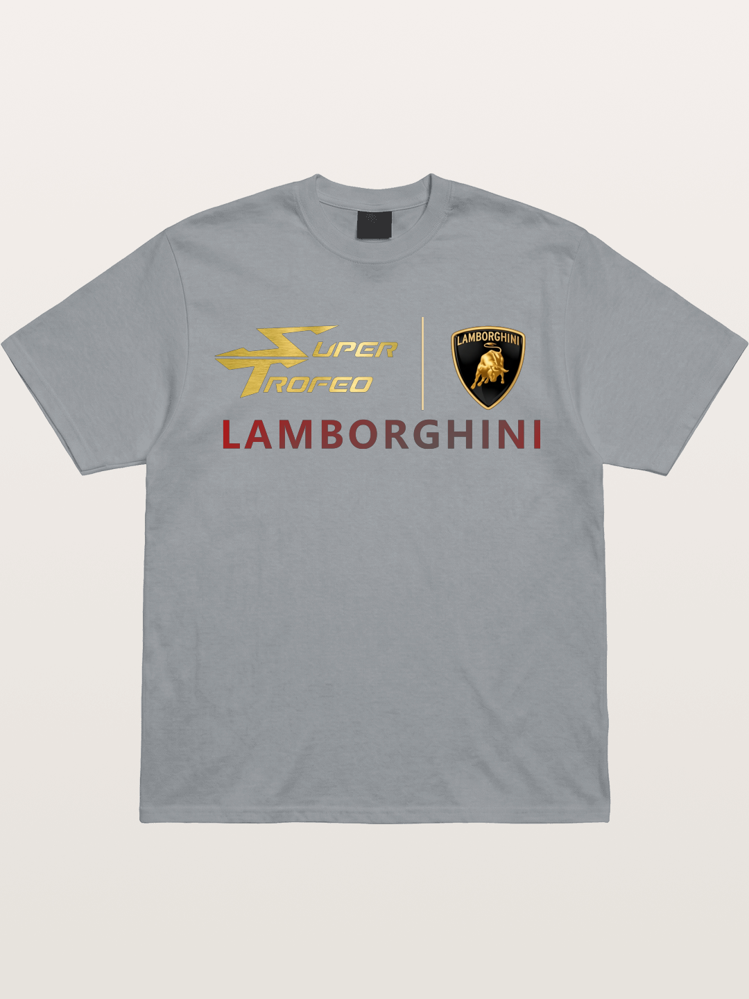 Lamborghini Super Trofeo Logo Gildan T-shirt