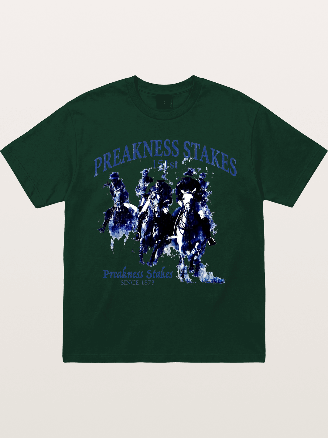 Preakness Stakes Watercolor Print Gildan T-shirt