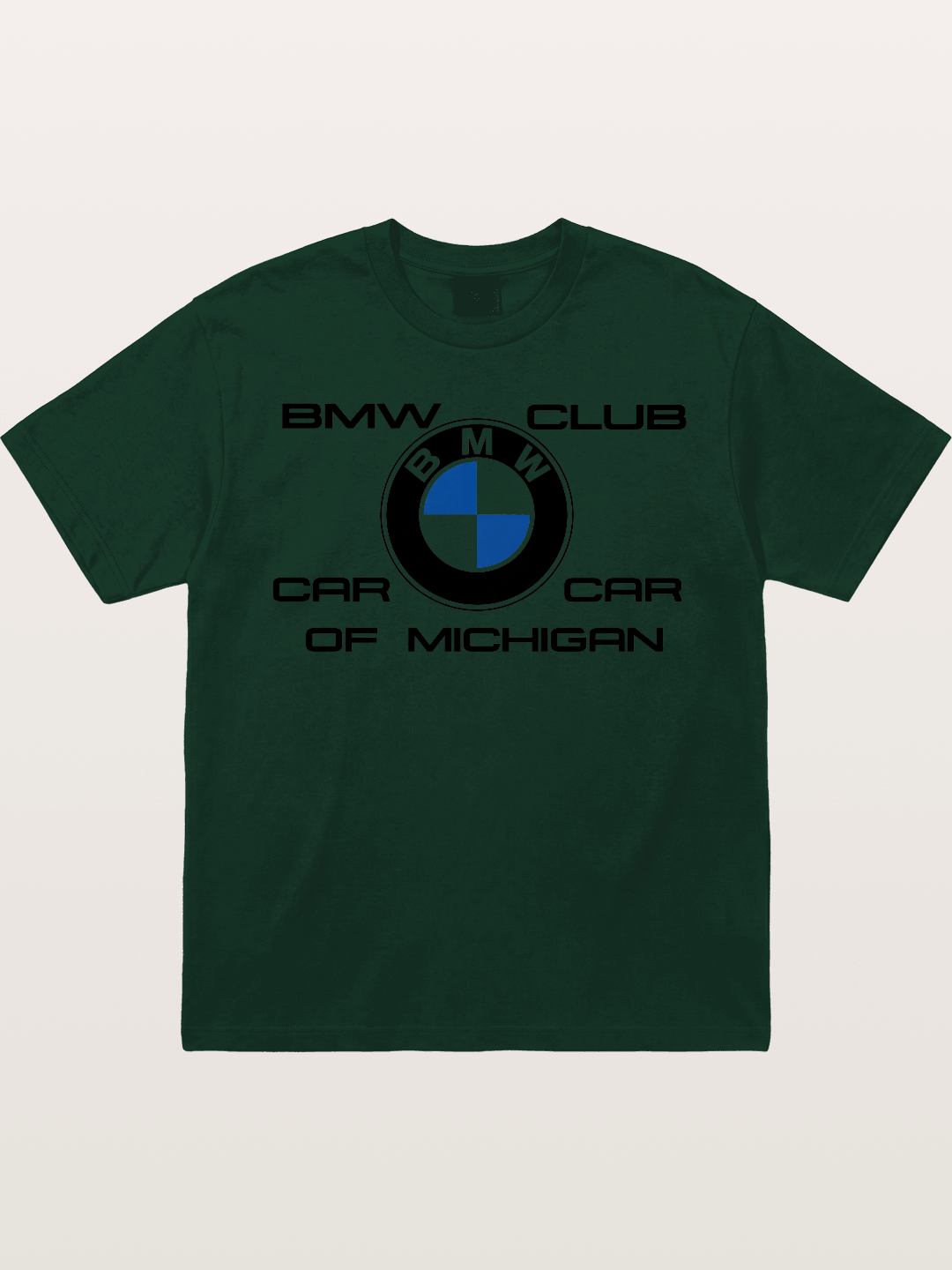BMW Car Club Michigan Logo Gildan T-shirt