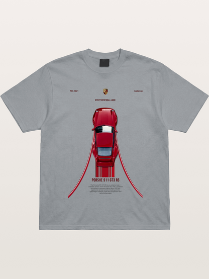 Porsche 911 GT3 RS Top View Gildan T-shirt