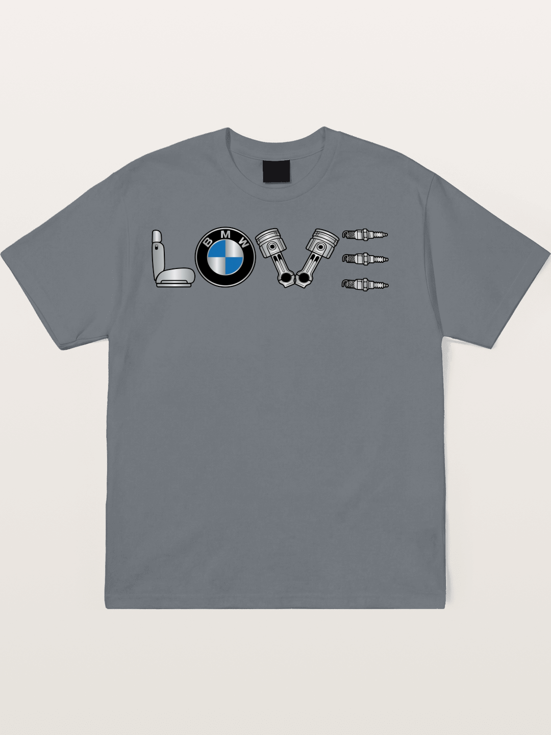 BMW Engine Parts Diagram Cotton T-shirt