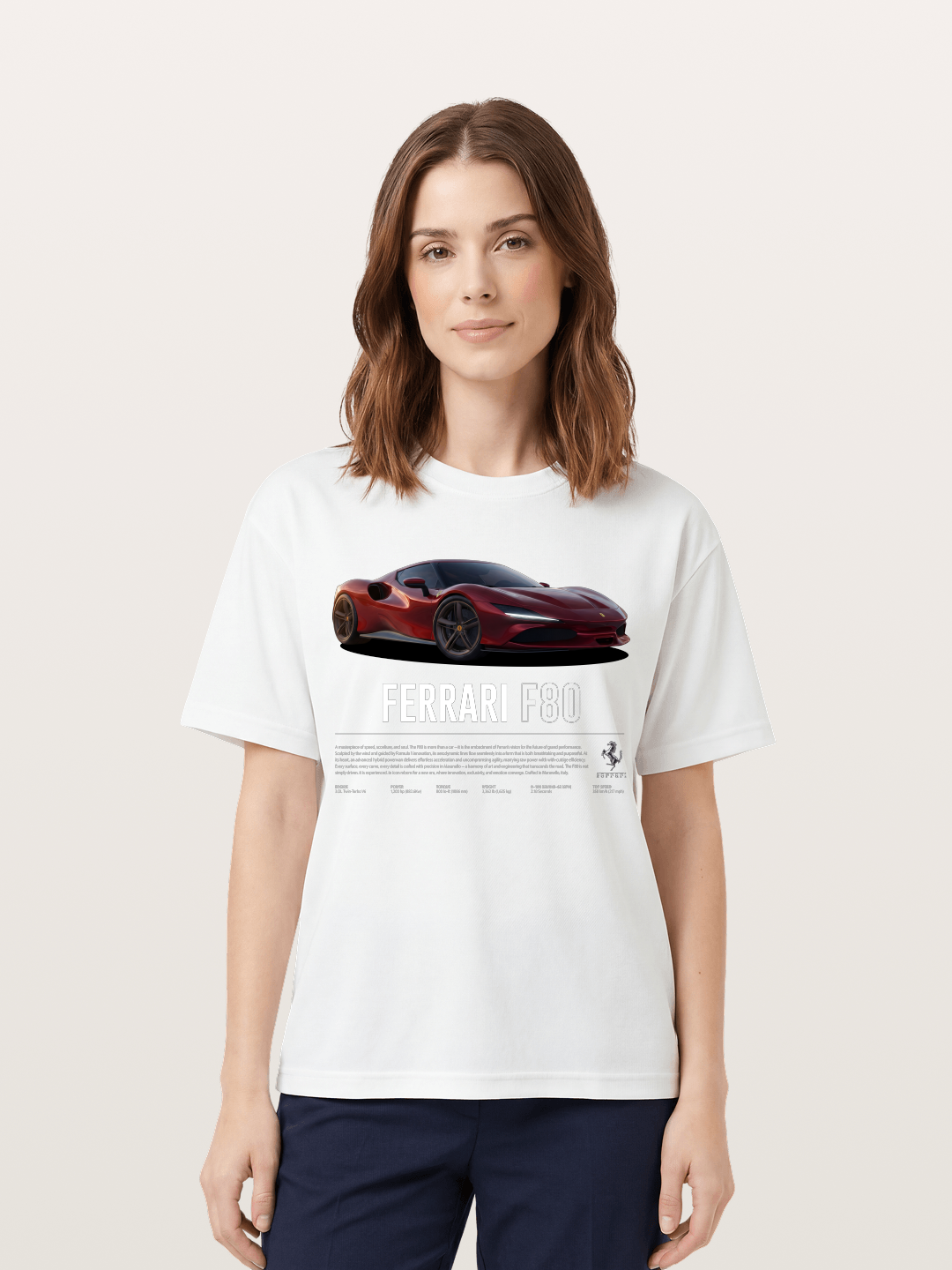 F80 Speed Cotton T-shirt
