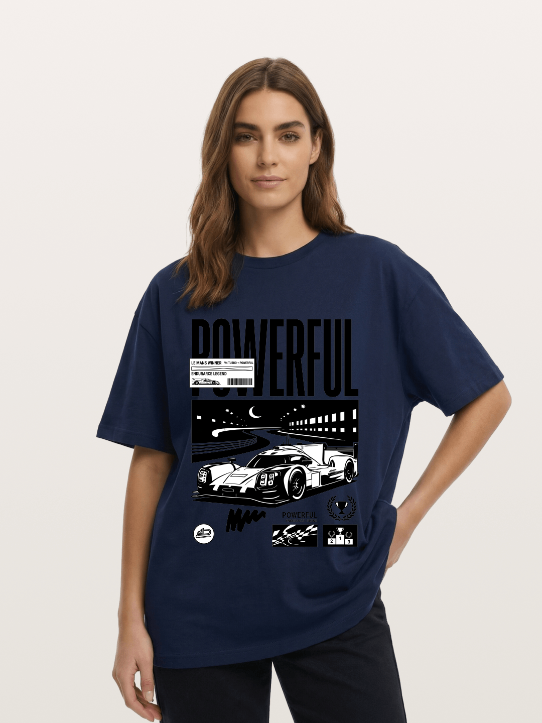 Endurance and powerful legend Cotton T-shirt