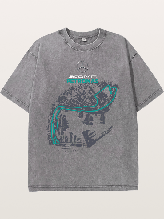 Monaco Track Washed T-shirt