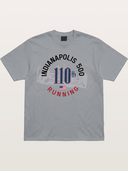 Indy 500 110th Anniversary Emblem Gildan T-shirt