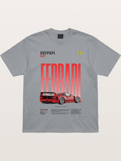 Gradient Red Gildan T-shirt