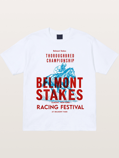 Belmont Stakes Racing Festival Art Gildan T-shirt