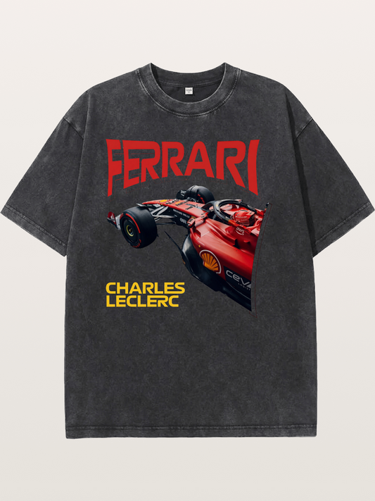 Open Top Washed T-shirt