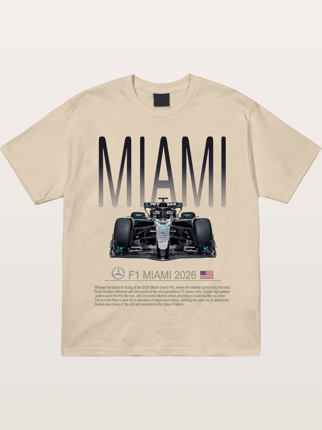 Mercedes Miami F1 2026 Gildan T-shirt
