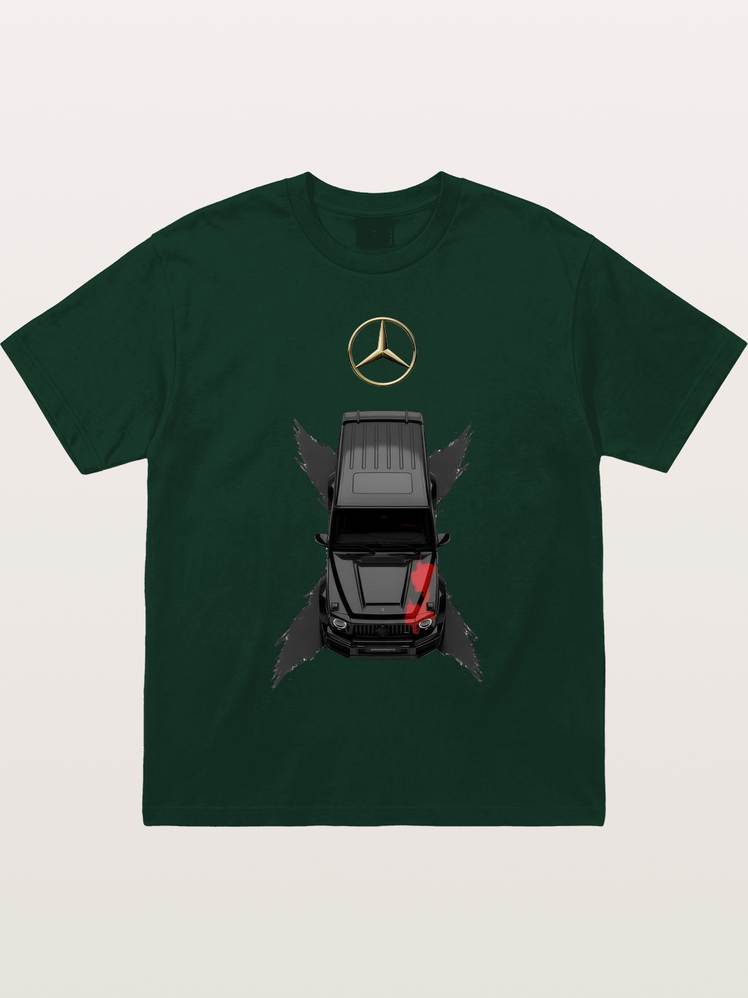 Mercedes Boxy Car Graphic Gildan T-shirt