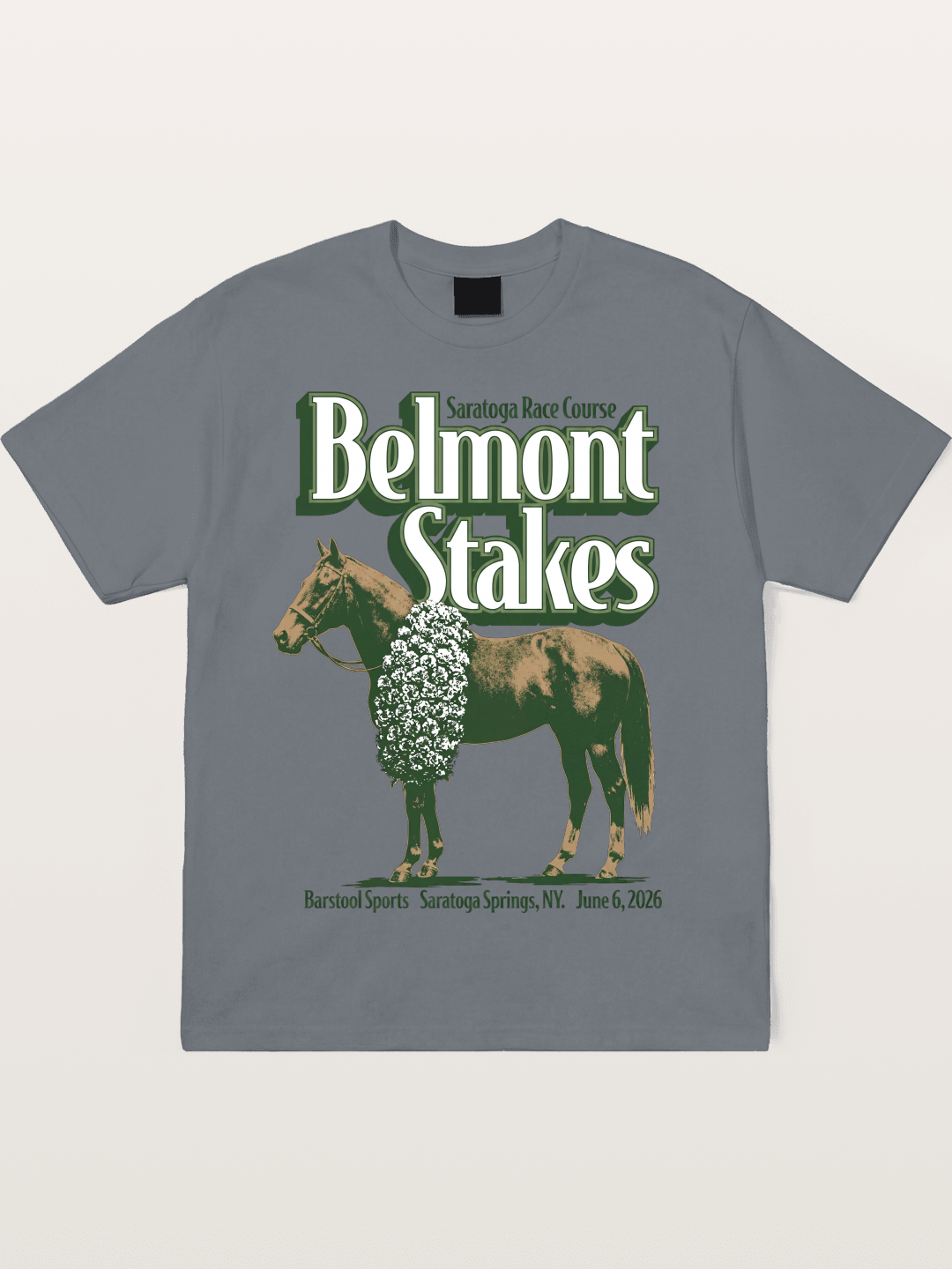 Belmont Stakes Winner Horse Cotton T-shirt