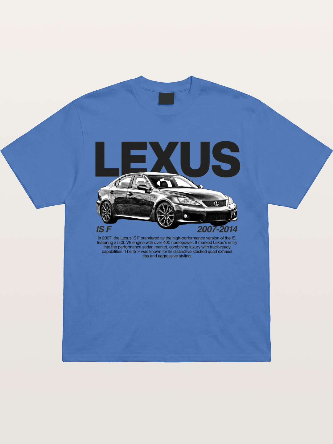 Lexus IS F 2007-2014 Print Gildan T-shirt