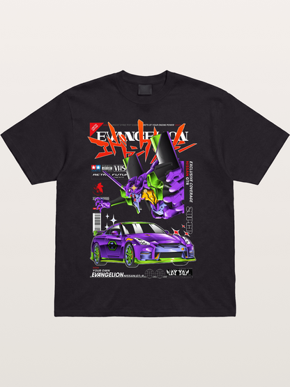 Eva x GTR Purple Legend Cotton T-shirt
