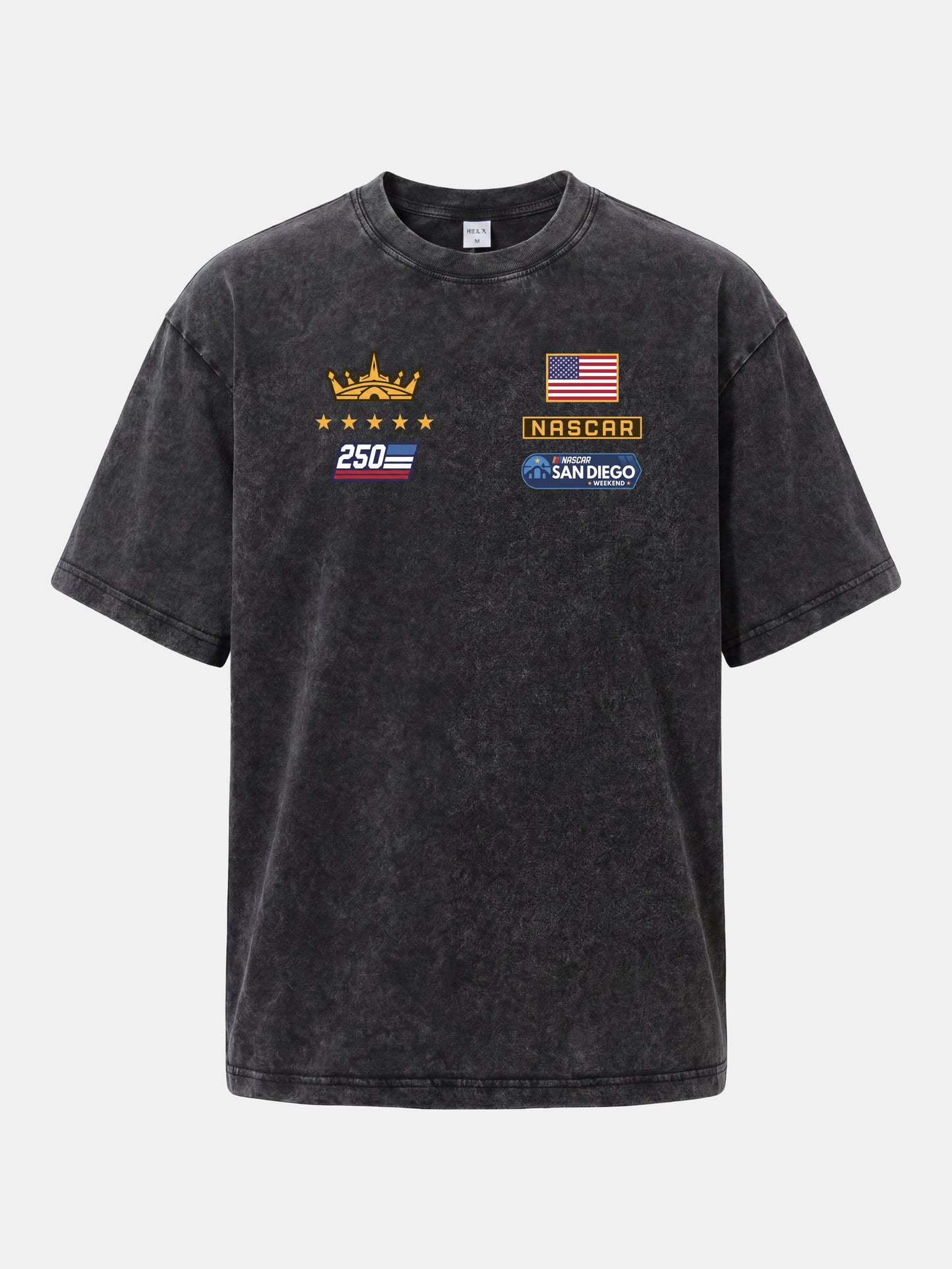 San Diego NASCAR 250th Crown Mark Washed T-shirt