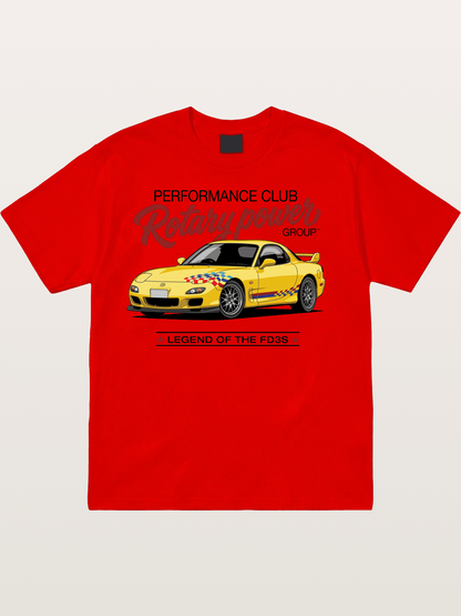 Rotary Power Cotton T-shirt