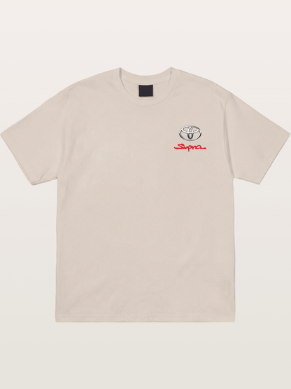 Toyota Supra Oval Logo Cotton T-shirt