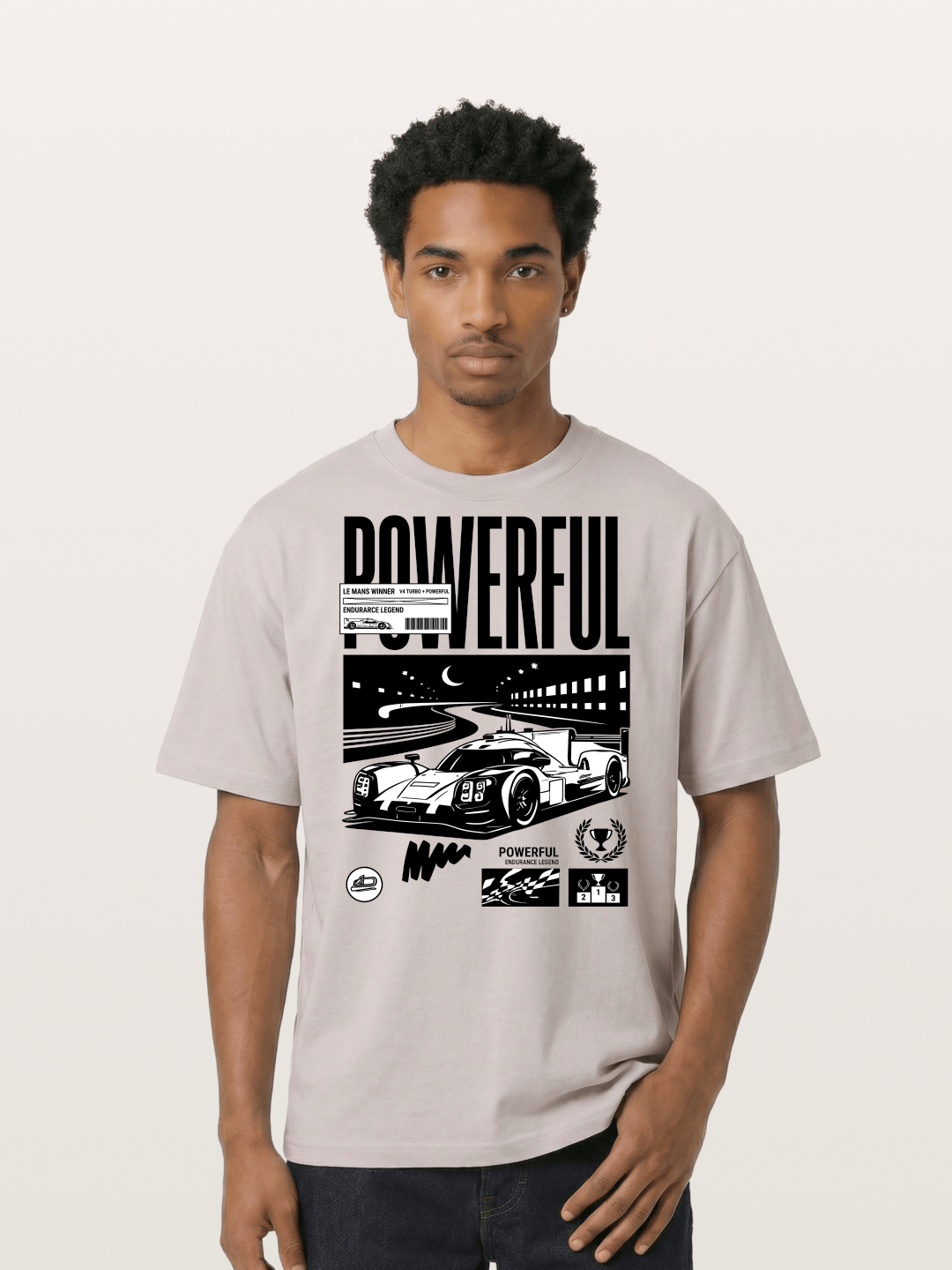 Endurance and powerful legend Cotton T-shirt