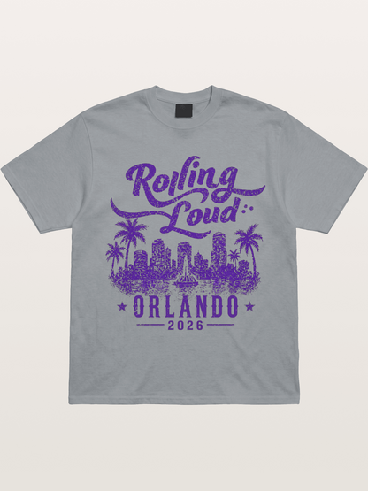 Rolling Loud Orlando 2026 Print Gildan T-shirt