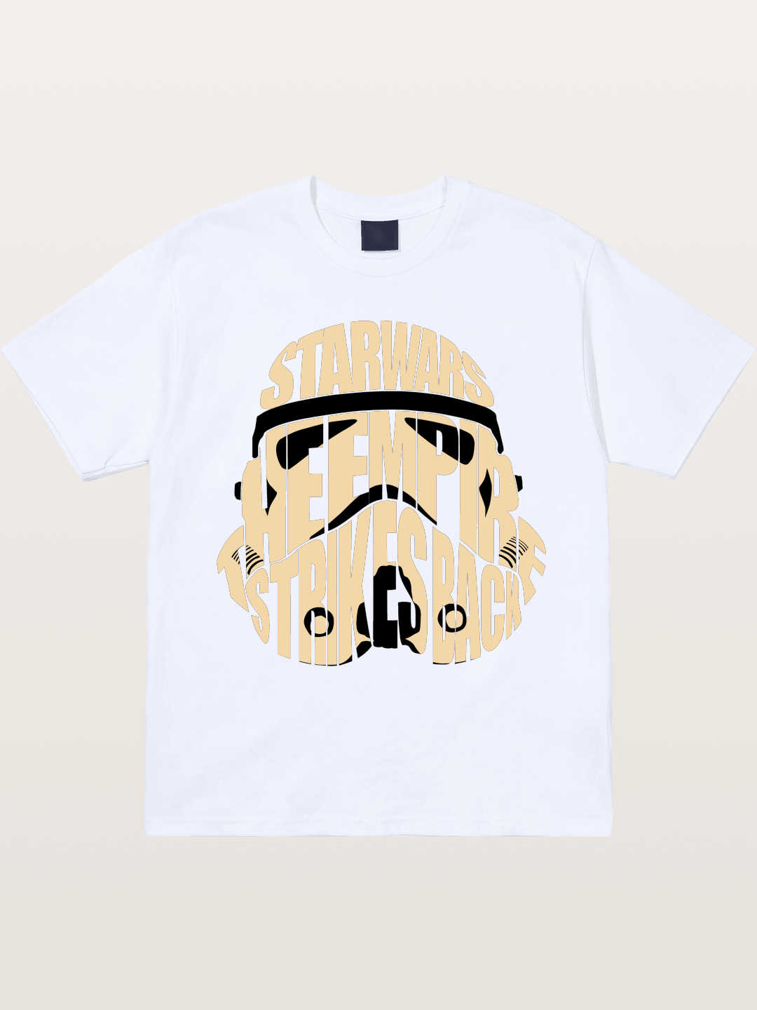 Star Wars Stormtrooper Word Art Design Gildan T-shirt