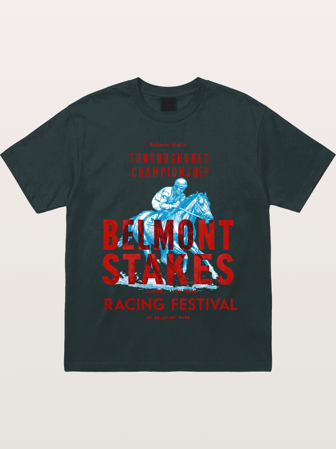 Belmont Stakes Racing Festival Art Gildan T-shirt