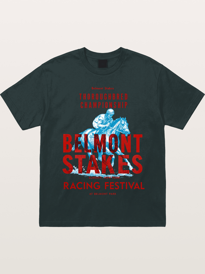 Belmont Stakes Racing Festival Art Gildan T-shirt