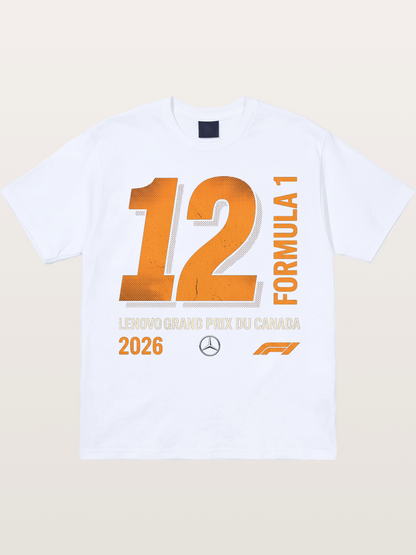 #12 Piastri 2026 F1 Canada Gildan T-shirt