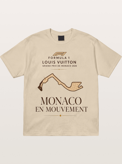 LV Monaco Track Pattern Art Gildan T-shirt