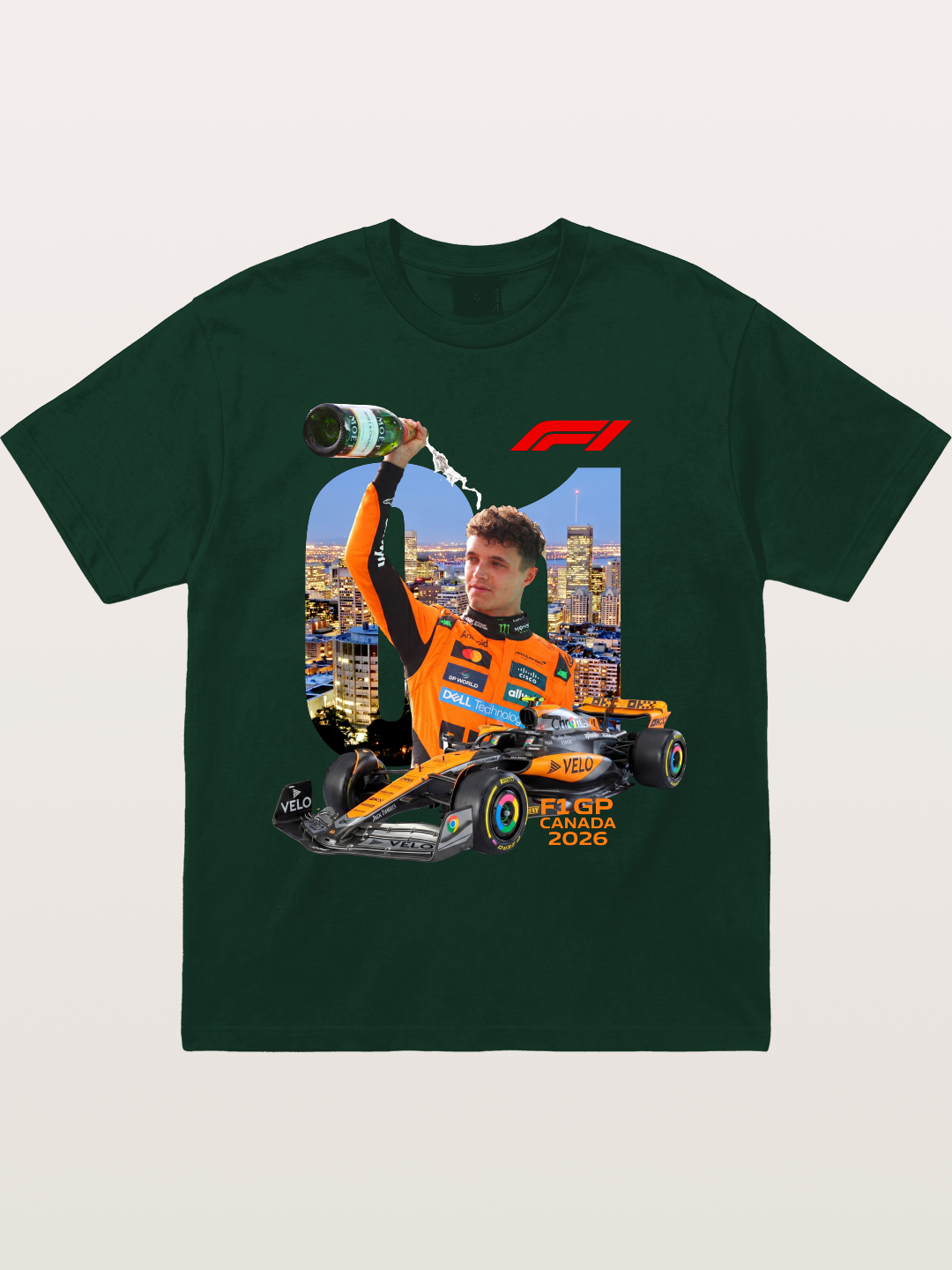 Lando Norris Canada GP 2026 Win Gildan T-shirt