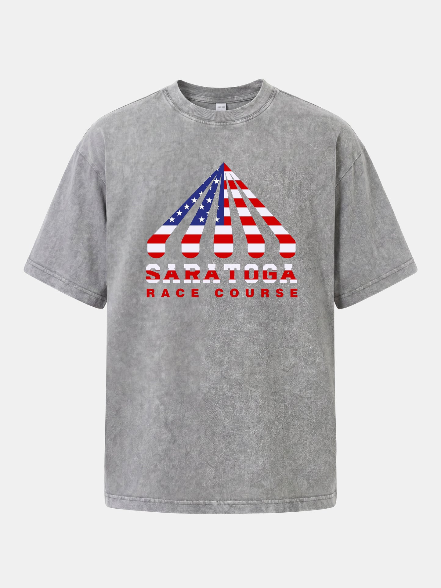 Saratoga Star Spangled Tent Top Washed T-shirt