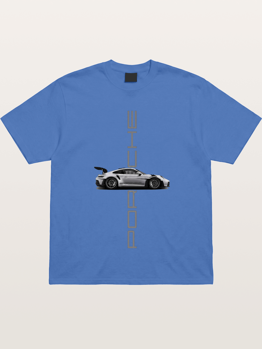 Porsche 911 Vertical Text Design Gildan T-shirt