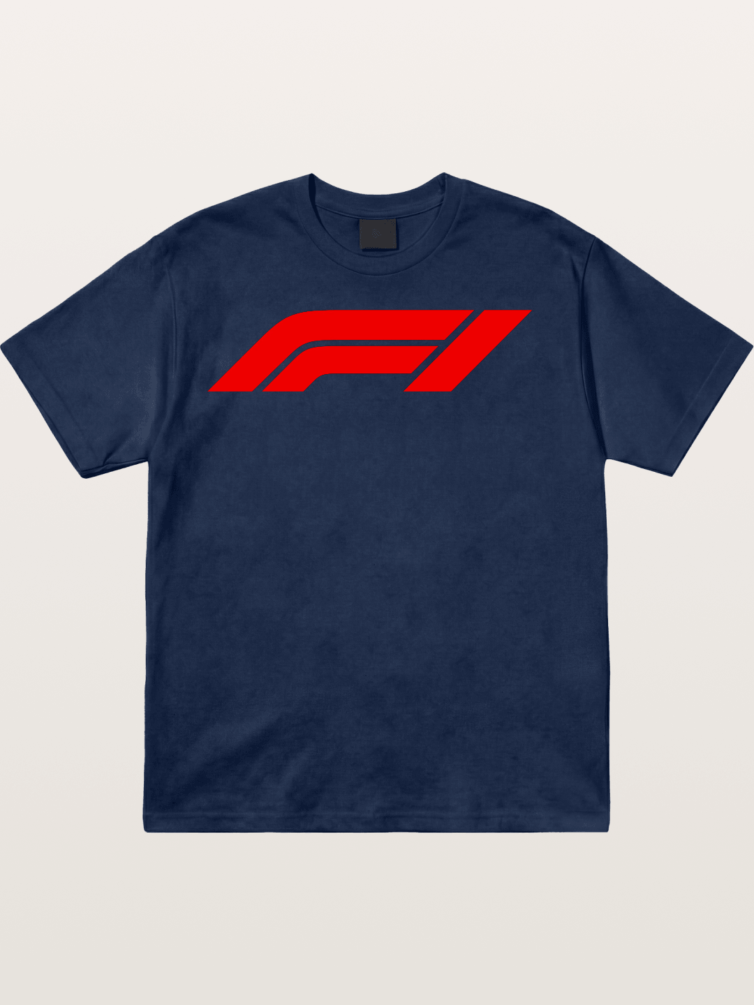 F1 Official Red Logo Cotton T-shirt