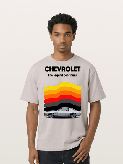 Legend Continues Retro Ride Cotton T-shirt