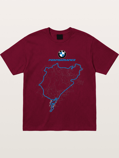 Brazil BMW Performance Track Gildan T-shirt