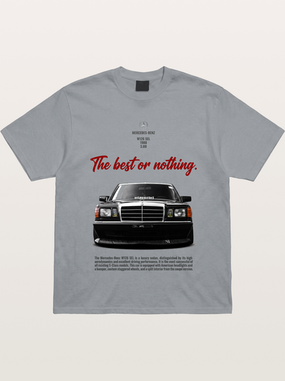 Mercedes W126 SEL Retro Gildan T-shirt