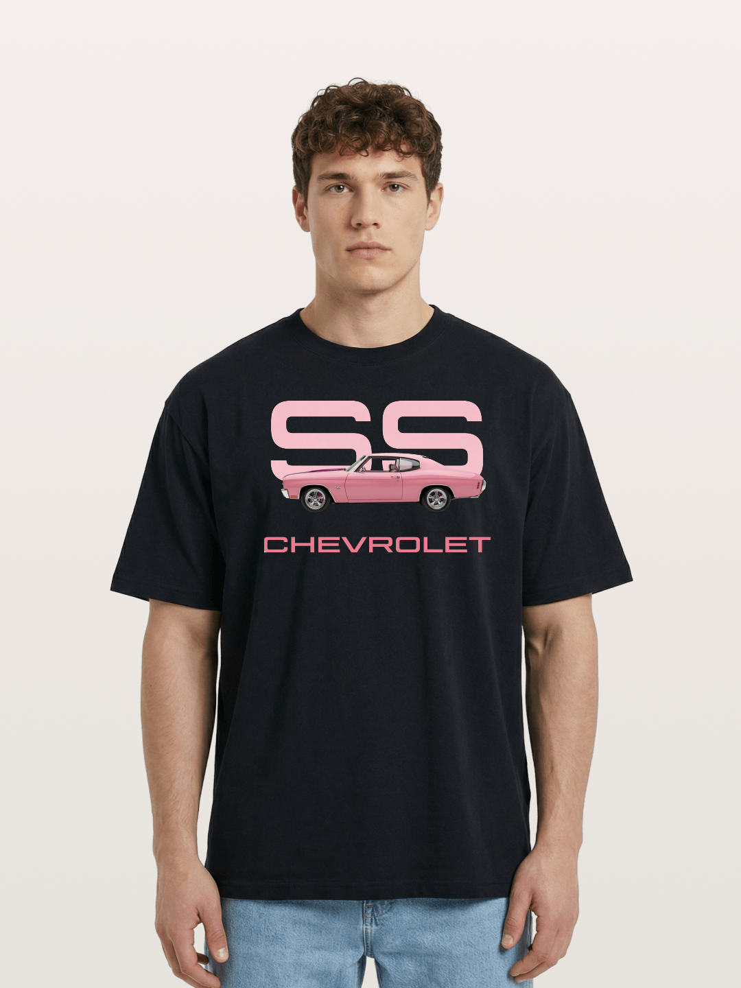 Pink Fury Cotton T-shirt