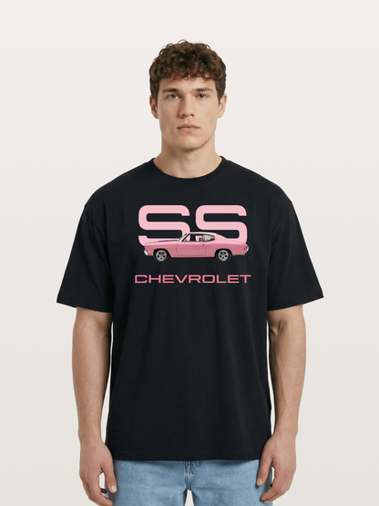 Pink Fury Cotton T-shirt
