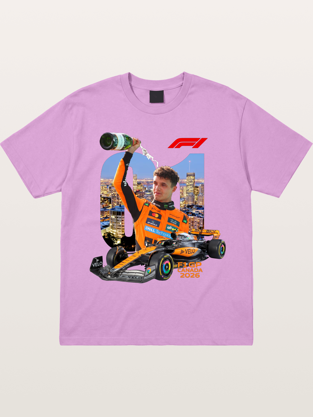 Lando Norris Canada GP 2026 Win Gildan T-shirt