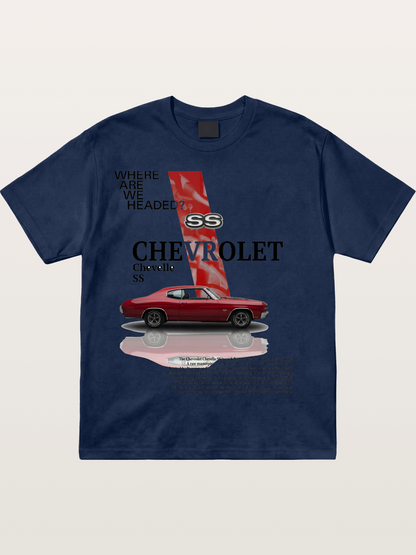 Red SS Coupe Cotton T-shirt