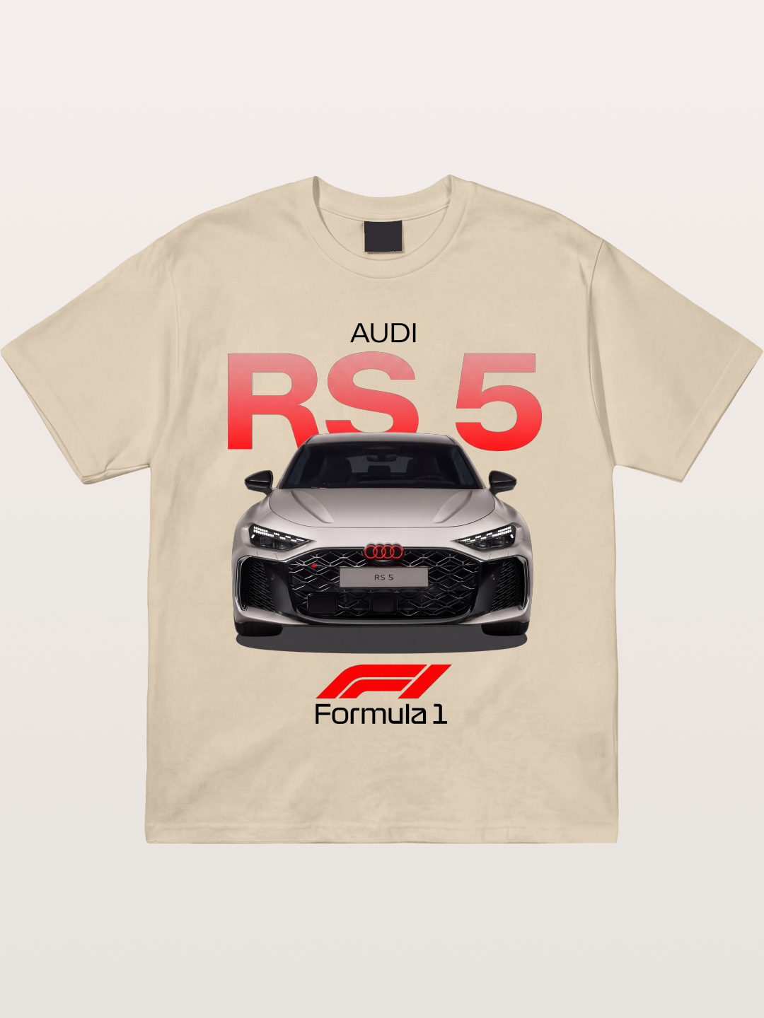 Audi RS5 F1 Inspired Poster Gildan T-shirt