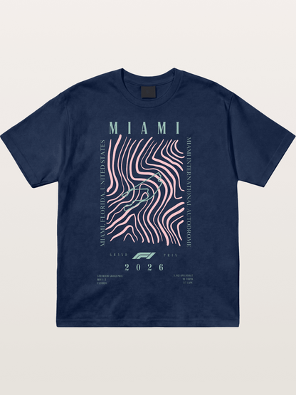 2026 Miami Grand Prix Graphic Cotton T-shirt