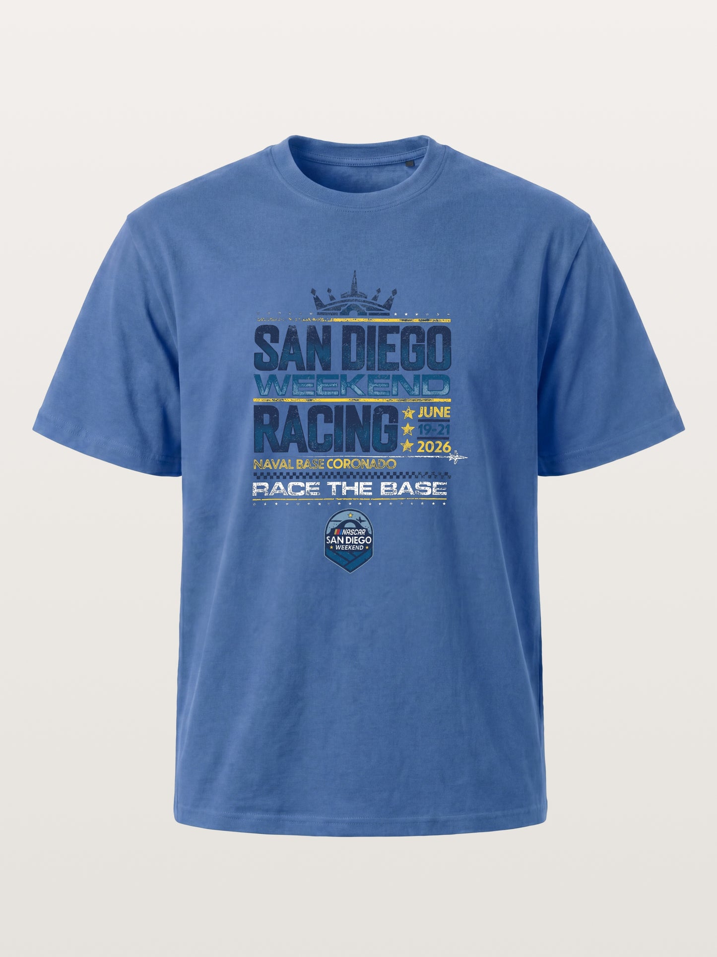 San Diego Racing Crown Layout Gildan T-shirt