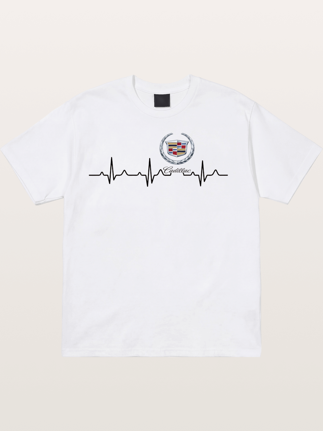 Cadillac Heartbeat Graphic Cotton T-shirt
