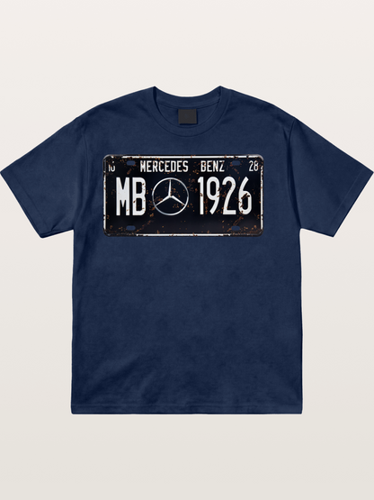 Commemorative license plate Cotton T-shirt